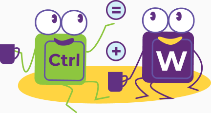 Персонажі Logika Ctrl та W
